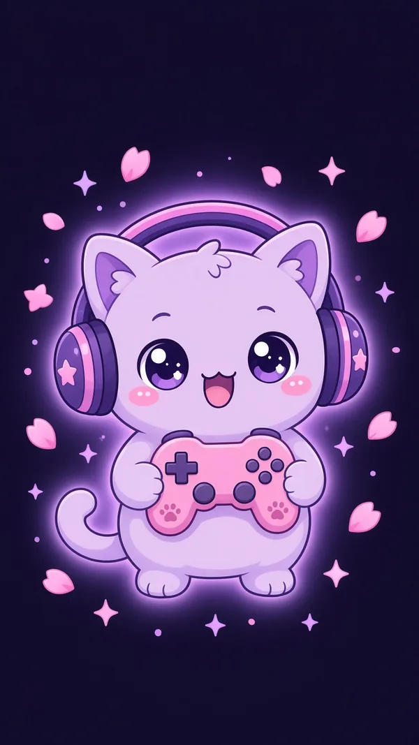 Illustration Geekweb kawaii