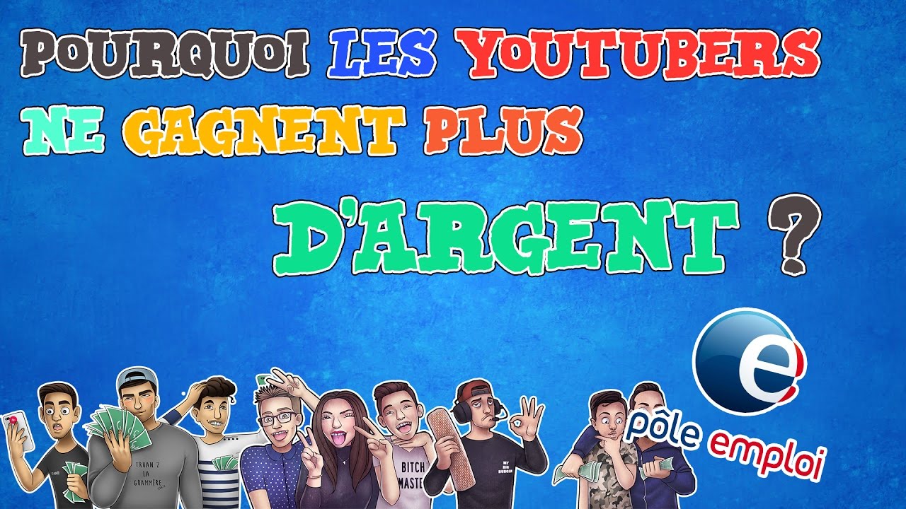Pourquoi les youtubers ne gagnent plus d’argent ?