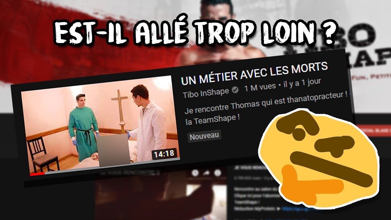 #RACTU 2 – Polémique sur Tibo InShape : est-il allé trop loin ?