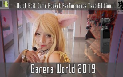 [4k UHD] Cosplay: Garena World 2019 [Quick Edit Osmo Pocket Edition]