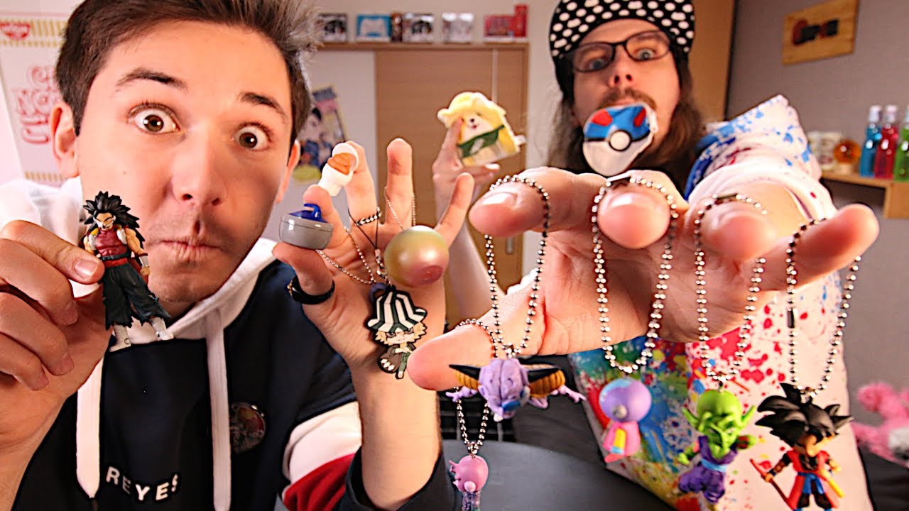 LES GASHAPONS ! FEAT. NOZMAN (juste vite fait à un moment)