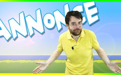 Annonce et vacances !