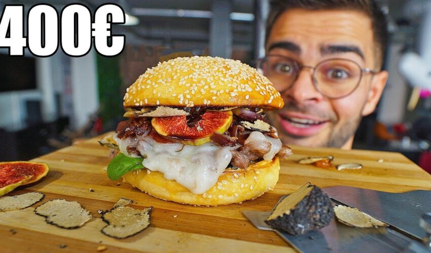 JE MANGE UN BURGER À 10€ VS 400€