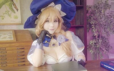 The Amazing Genshin Impact Lisa Cosplay