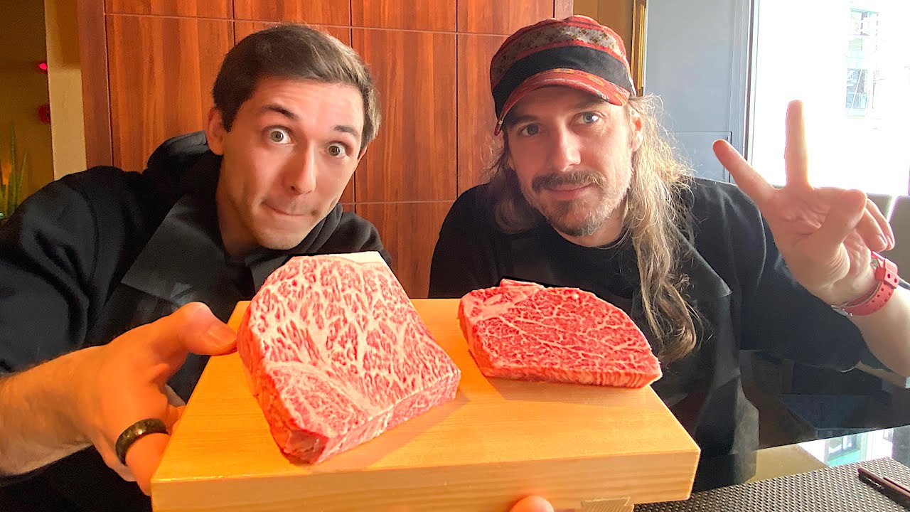 Le vrai boeuf de Kobe au Japon