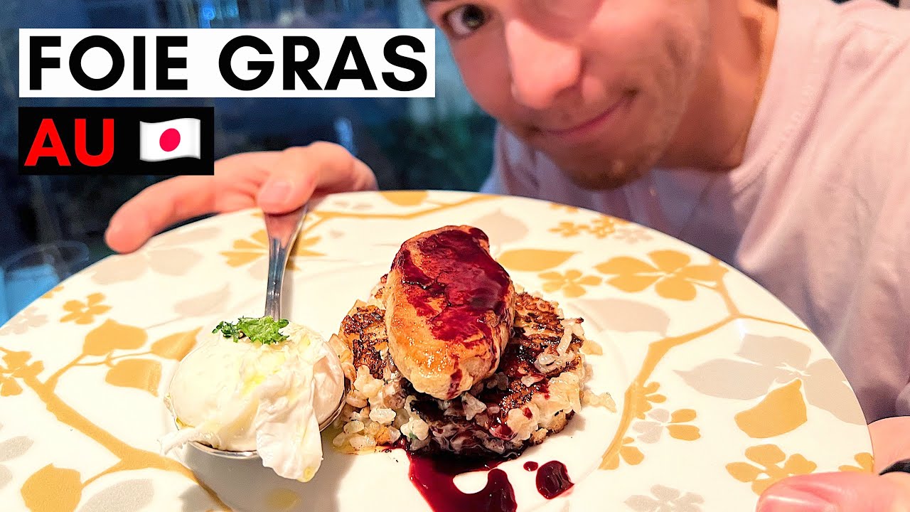 LE FOIE GRAS AU JAPON (on l’a mangé cru 🙃)
