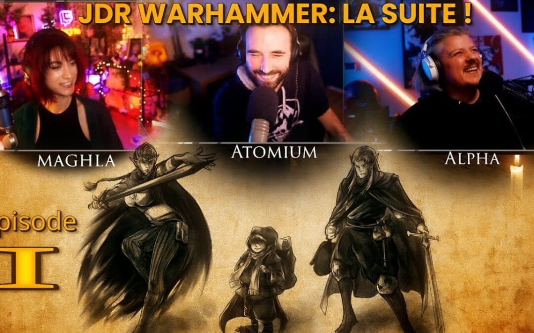 JDG WARHAMMER: LA SUITE ! Avec Maghla, Atomium et Alphacast ! Ep.1