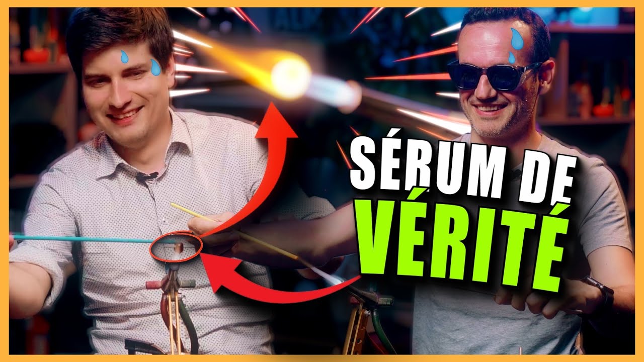 On teste UN SERUM DE VERITÉ (la surcharge cognitive)