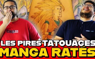 LES PIRES TATOUAGES MANGAS