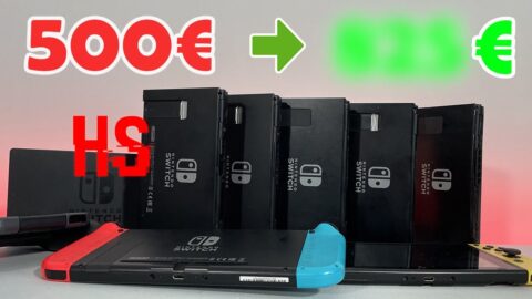 J’ai acheté 7 Nintendo Switch HS ! COMBIEN je vais pouvoir en réparer ?