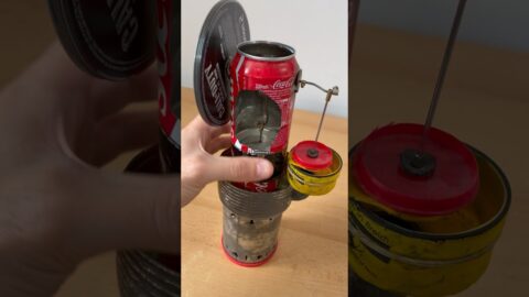 Je renove ce moteur stirling DIY que j’avais fabriqué il y’a longtemps ⚙️ #stirling