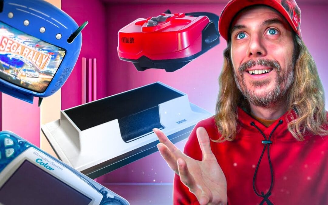 100 consoles que vous ne connaissez pas (Ma collection)