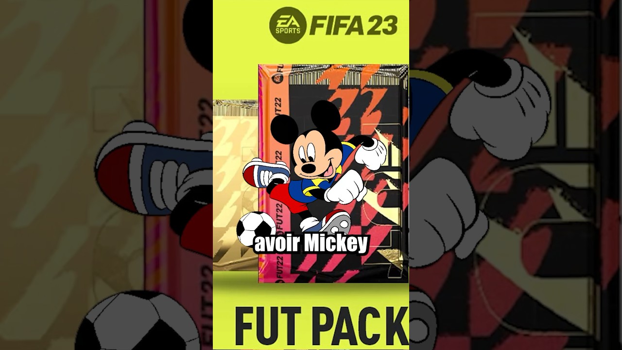 Mickey dans le prochain FIFA ⚽️