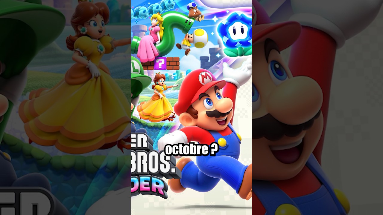 Le nouveau Mario Wonder dispo en avance… en téléchargement illégal ☠️