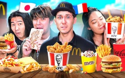 Louis-San J’emmène des Japonais juger les FAST FOOD en France 🇫🇷