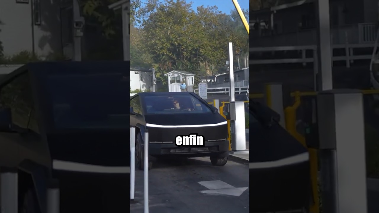 Le CyberTruck de Tesla est sorti ! Mais…