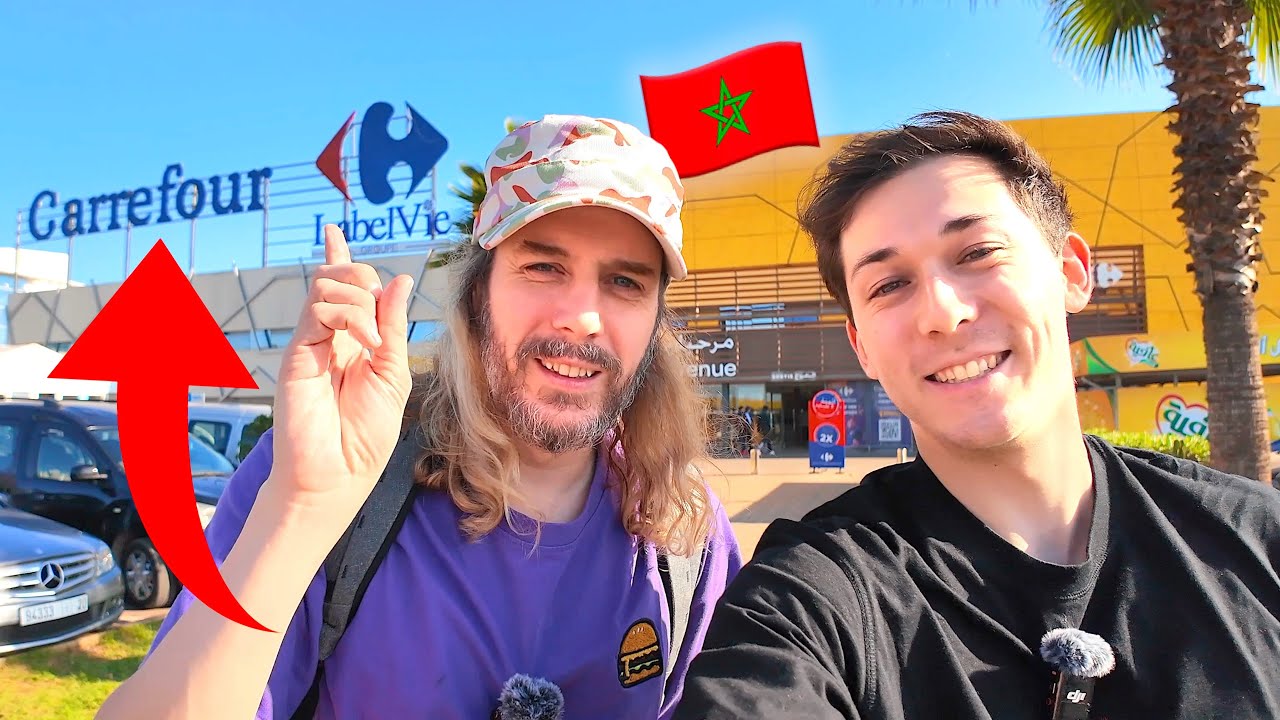 DANS UN SUPERMARCHÉ AU MAROC (c’est inattendu)