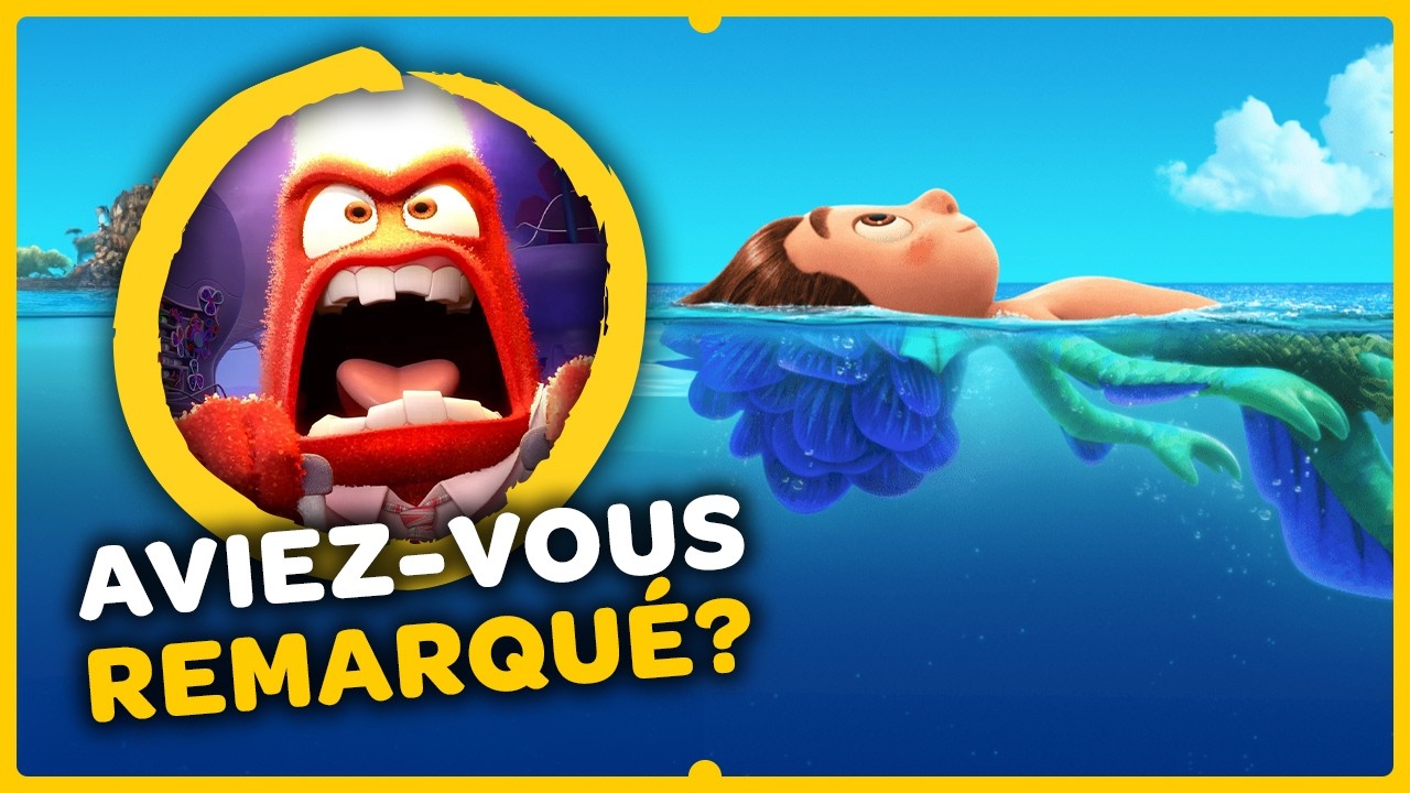Les Détails Cachés et Secrets dans les films PIXAR ! (Vice-Versa, Toy Story, Rebelle…)