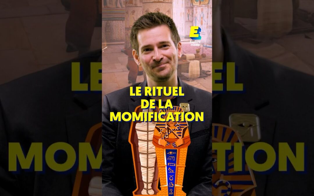 Le rituel de la momification ! 😯 #shorts
