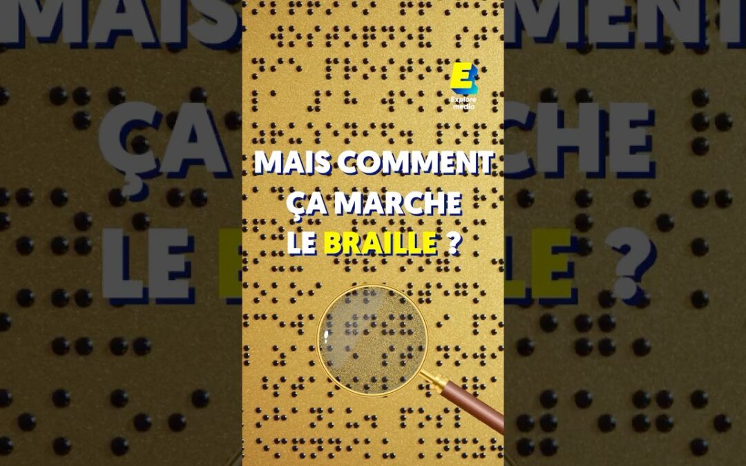 Comment ça marche le braille ? 🤔 #shorts
