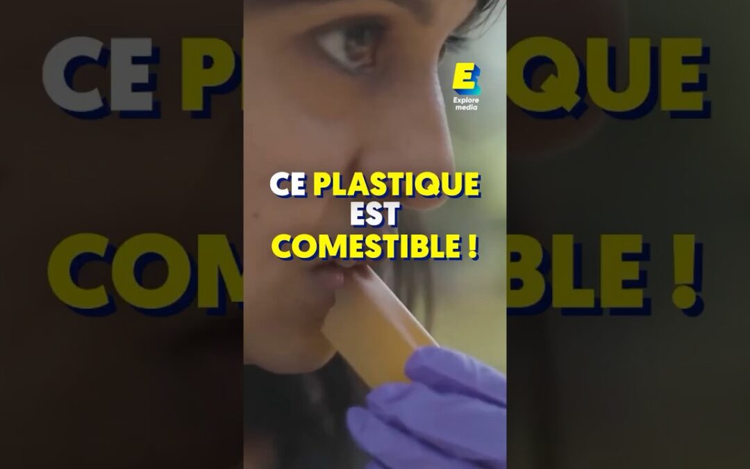 Ce plastique est comestible ! 😯 #shorts