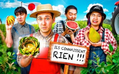 Louis-San J’emmène des Japonais en France juger les fruits et légumes (ils connaissent RIEN !!!)