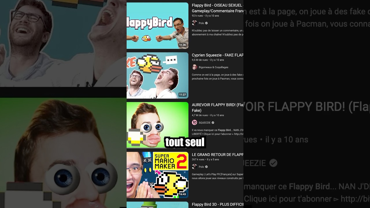 Flappy Bird est de retour ! Mais c’est une arnaque… #flappybird #arnaque #youtubecreatorcommunity