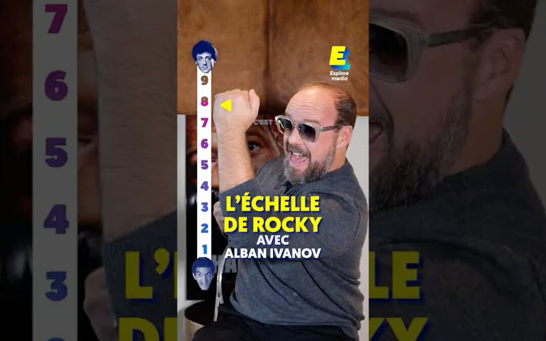 L’échelle de Rocky avec Alban Ivanov 💪🎬 #shorts