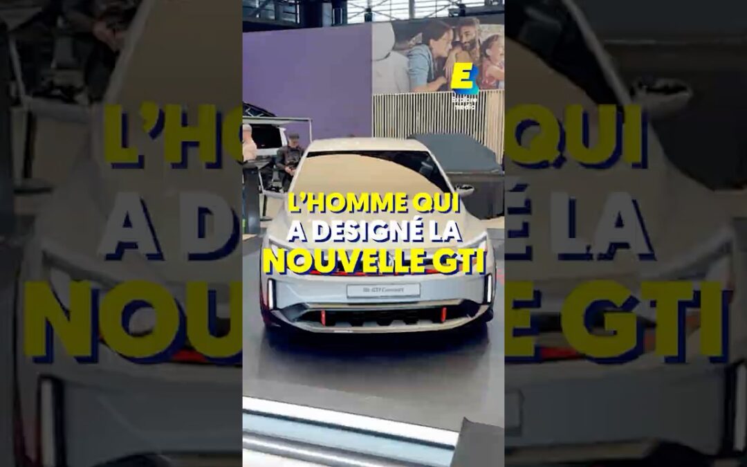 On a rencontré le designer de l’ID. GTI Concept 100% électrique de Volkswagen ! #shorts