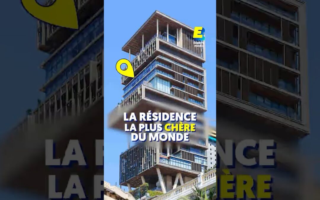 Antilia : la résidence la plus chère du monde ! 🏠🤯 #shorts
