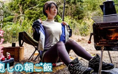 【夜勤明け車中泊】薪ストーブの中で朝ごはんを作る 気ままな人生【食べ過ぎ注意】