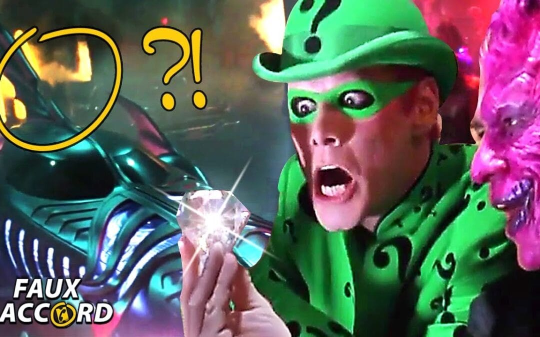 Les (Folles ?) Erreurs dans BATMAN FOREVER – Faux Raccord