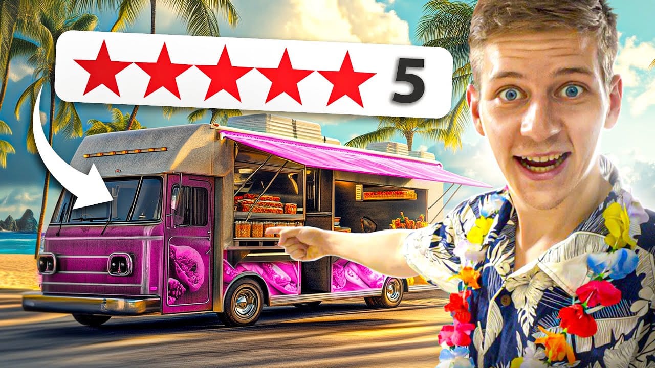 Malo Halna – Je teste les FOOD-TRUCKS 5 étoiles à Hawaï 🇺🇸