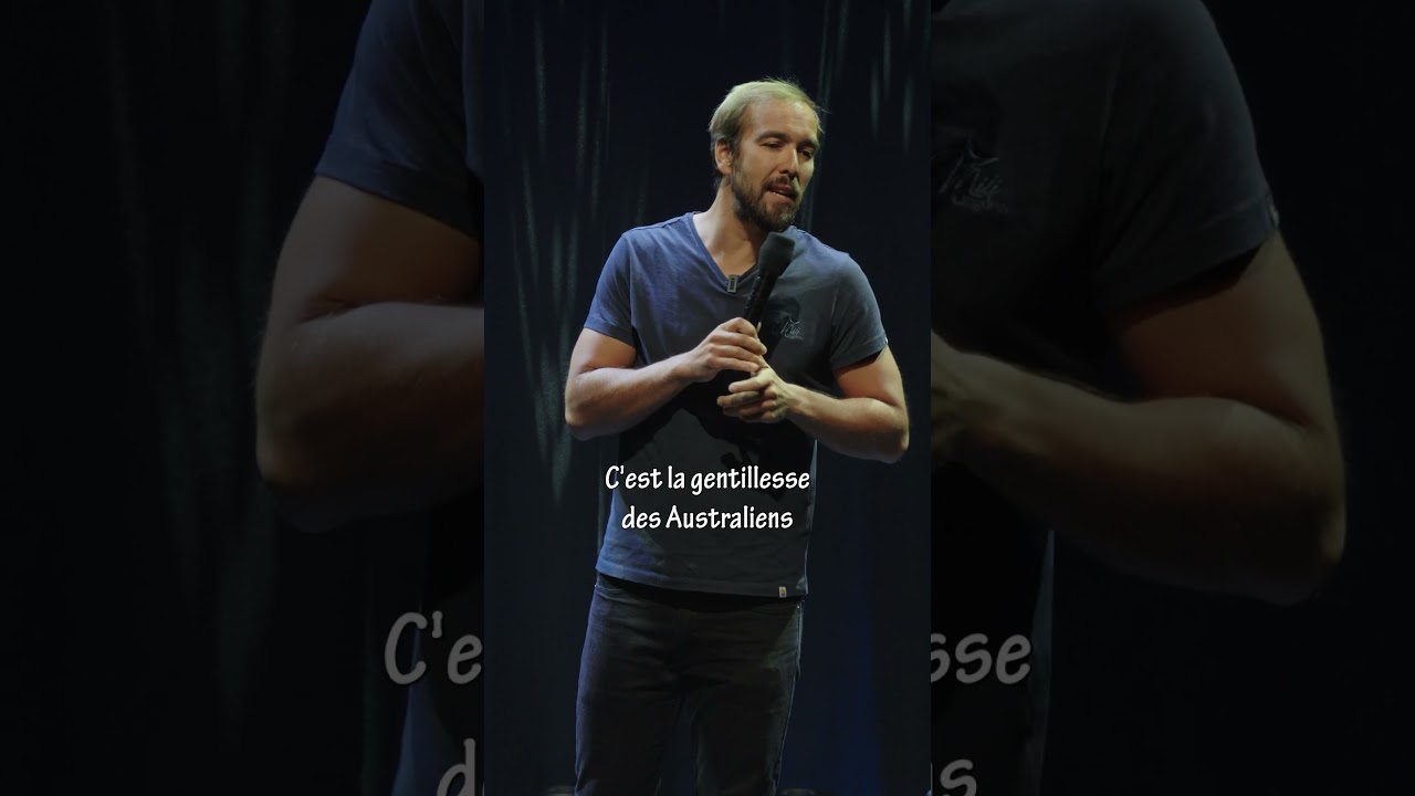 L’australie c’est très propre et ils sont très gentils.tout le sketch sur ma chaîne youtube.