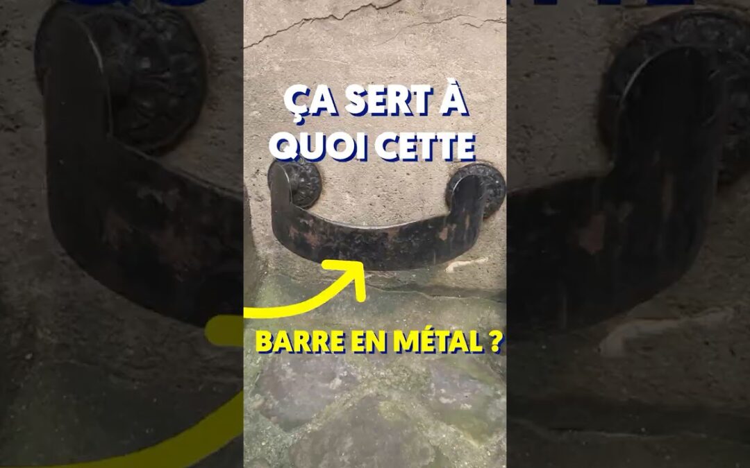 Ça sert à quoi cette barre en métal ? 🤔