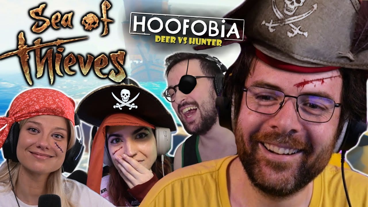 SEA OF THIEVES (+ Hoofobia) ft. Baghera, Horty & Etoiles ! (Best-of Twitch)