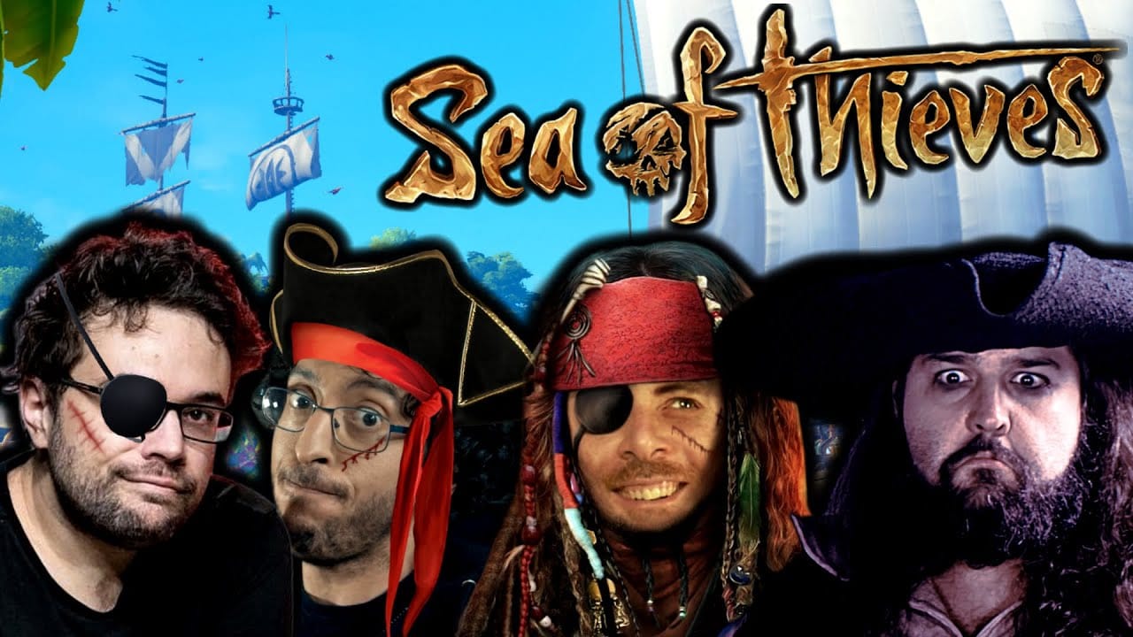 SEA OF THIEVES – La Revanche du Morningstar avec Fred, Seb, Karim et Antoine ! (Best-of Twitch)