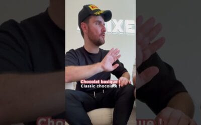 Tasting MrBeast’s Chocolate 🍫 #amixem #food #shorts #mrbeast