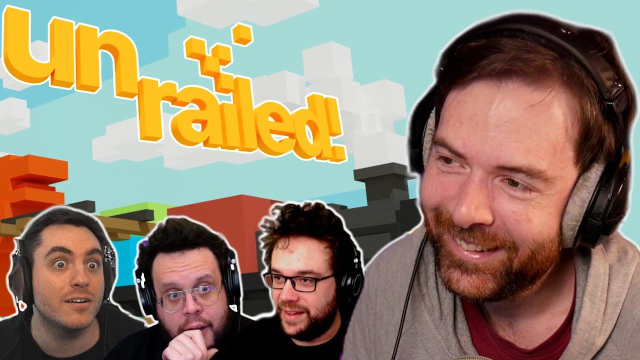 Unrailed! ft. Zerator, Antoine Daniel et Mynthos ! (Best-of Twitch)