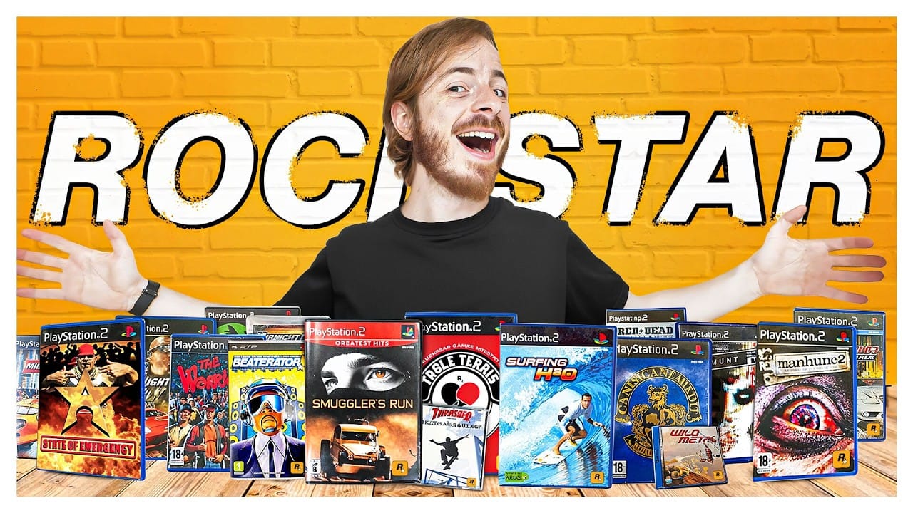 CYRILstudio – j’ai joué aux JEUX INCONNUS de Rockstar !