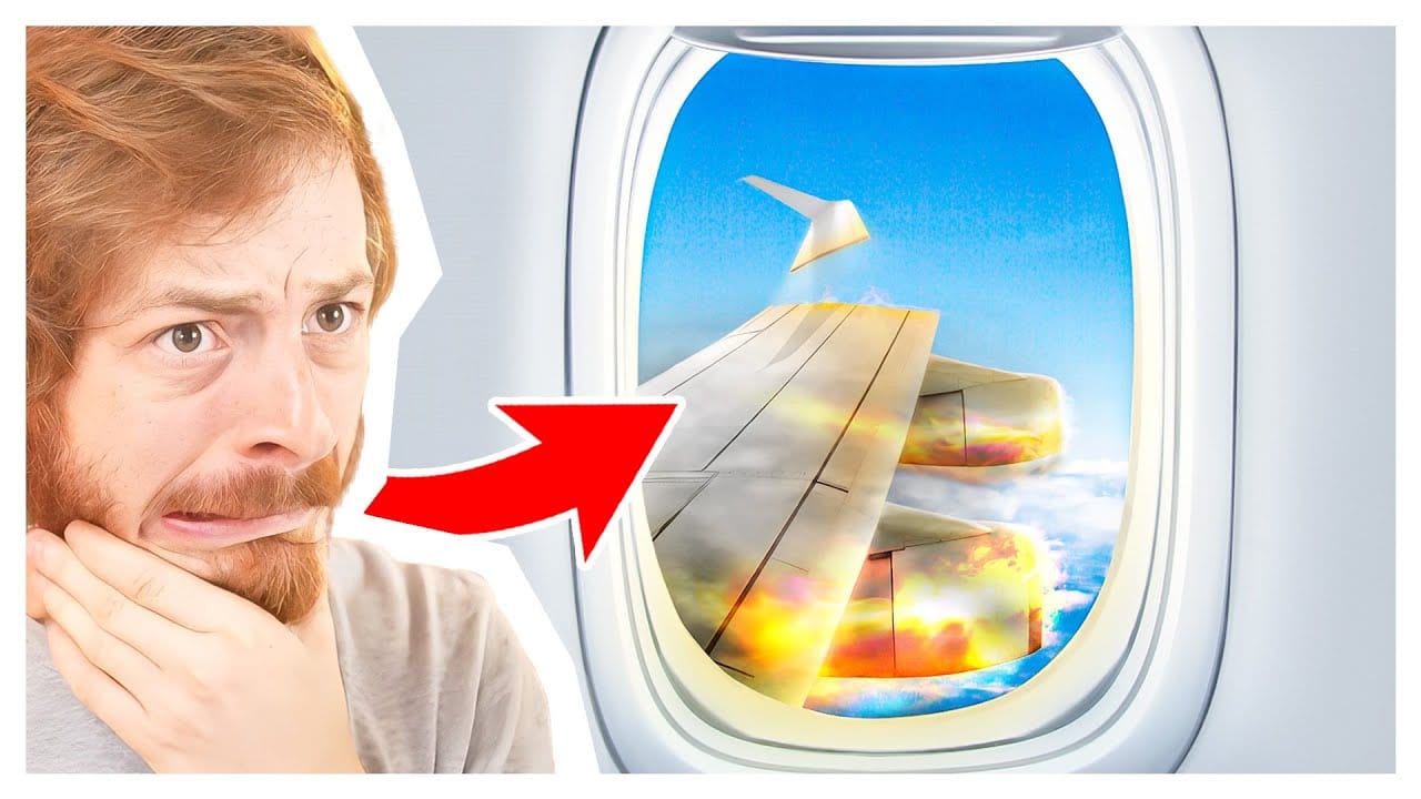 CYRILstudio – J’ai vécu un CRASH d’avion !
