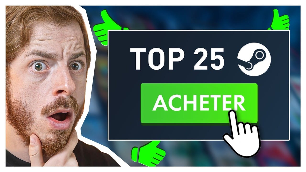 CYRILstudio – TOP 25 des jeux les PLUS ATTENDUS de STEAM !