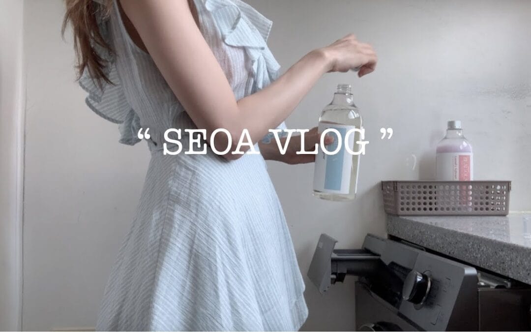 e_seoa – ENG 「SEOA」 빨래하고, 선물 언박싱하는 브이로그 🎁 Unboxing ㅣVLOG