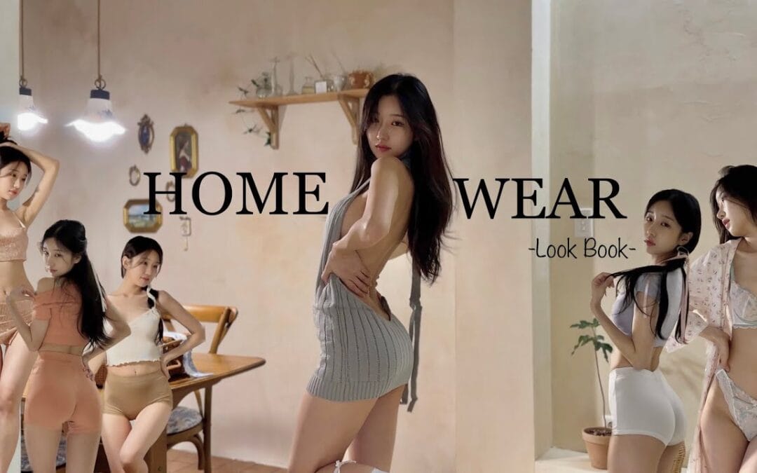 e_seoa – Korean girl Home – wear Look Book 🧖🏻♀️🤍