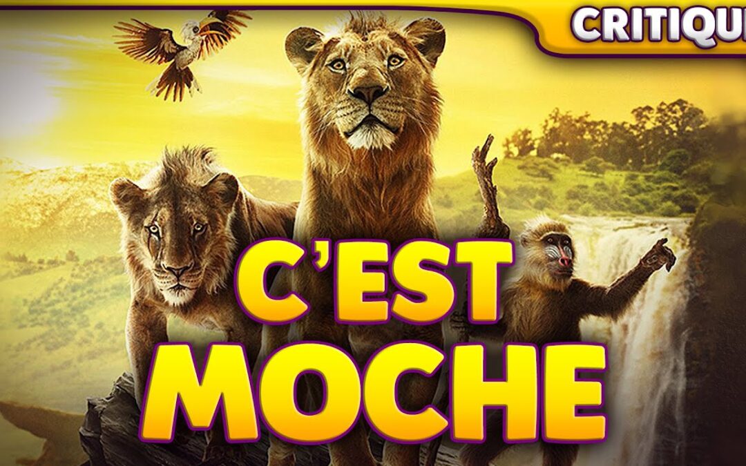 Pourquoi faire beau quand on peut faire moche ? MUFASA : LE ROI LION Critique – VlogTime # 587