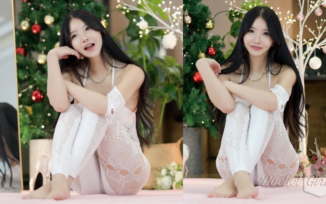 POCKETGIRLS – White Bodycon Jumpsuit, Yeonji, Pocket Girls, 연지, 포켓걸스