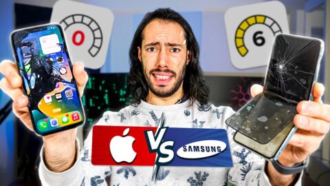 Réparation : Apple VS Samsung