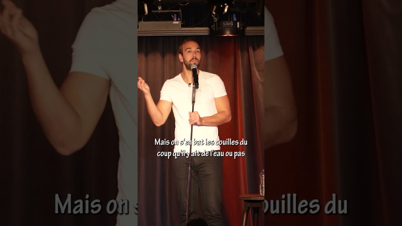 Une « Hydrogéologue » très utile. Je joue mon spectacle à Paris et dans toute la France viens