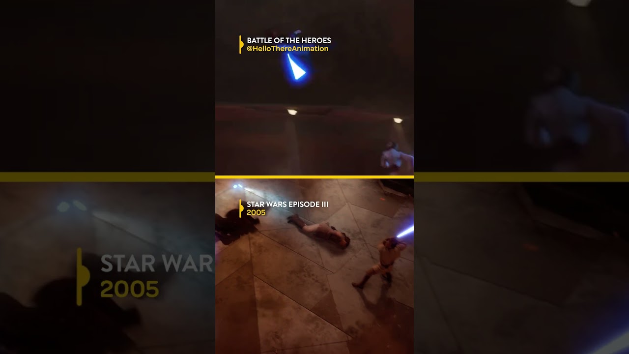 Un combat de légende, quelle que soit la version ! #StarWars