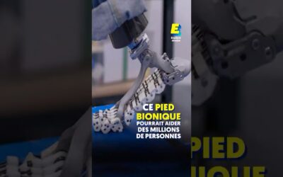 Ce pied bionique pourrait aider des millions de personnes ! #shorts